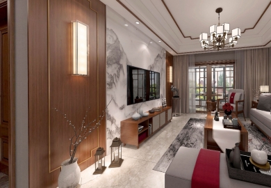 130㎡簡雅中式，超凡脫俗的高級感【廣視花園】